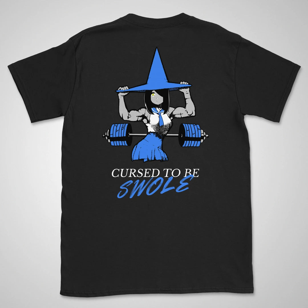 Swole Curse | back print ❀ T-shirt
