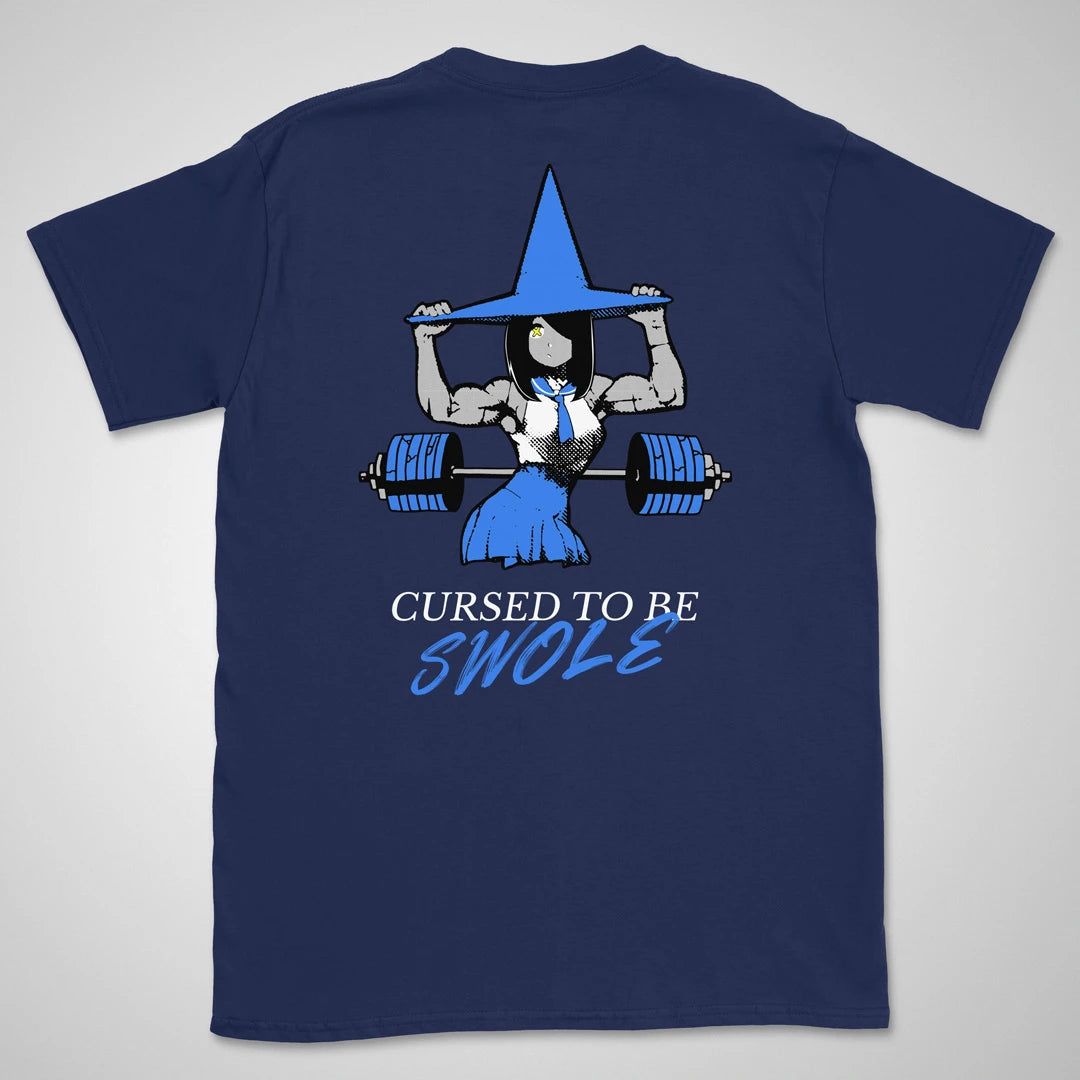 Swole Curse | back print ❀ T-shirt