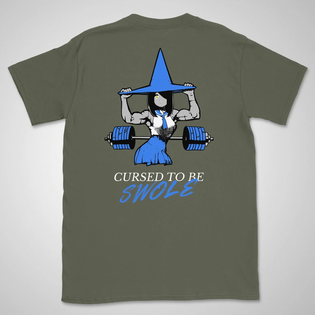 Swole Curse | back print ❀ T-shirt