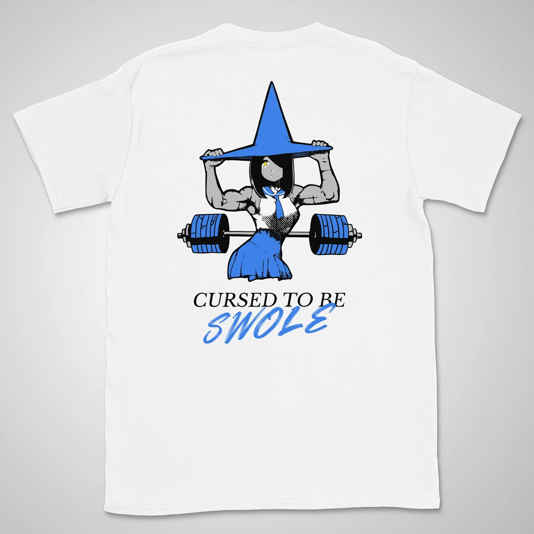 Swole Curse | back print ❀ T-shirt