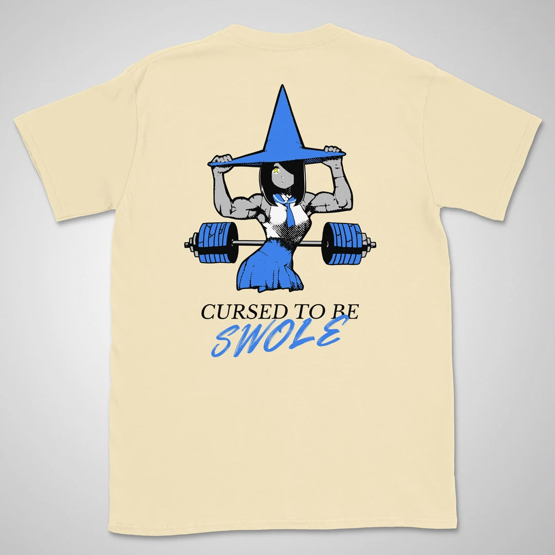 Swole Curse | back print ❀ T-shirt