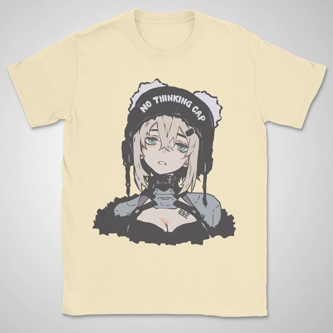 No Thinking Cap ❀ T-shirt