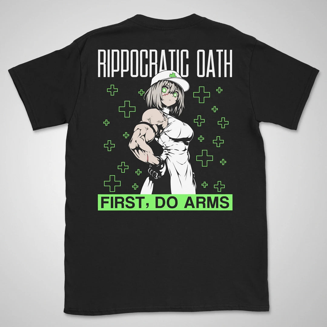 Rippocratic Oath | back print ❀ T-shirt