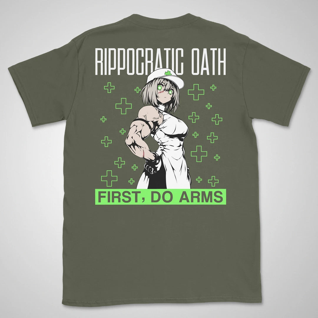 Rippocratic Oath | back print ❀ T-shirt