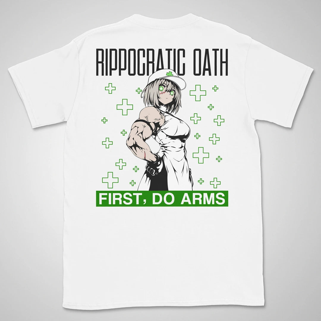 Rippocratic Oath | back print ❀ T-shirt