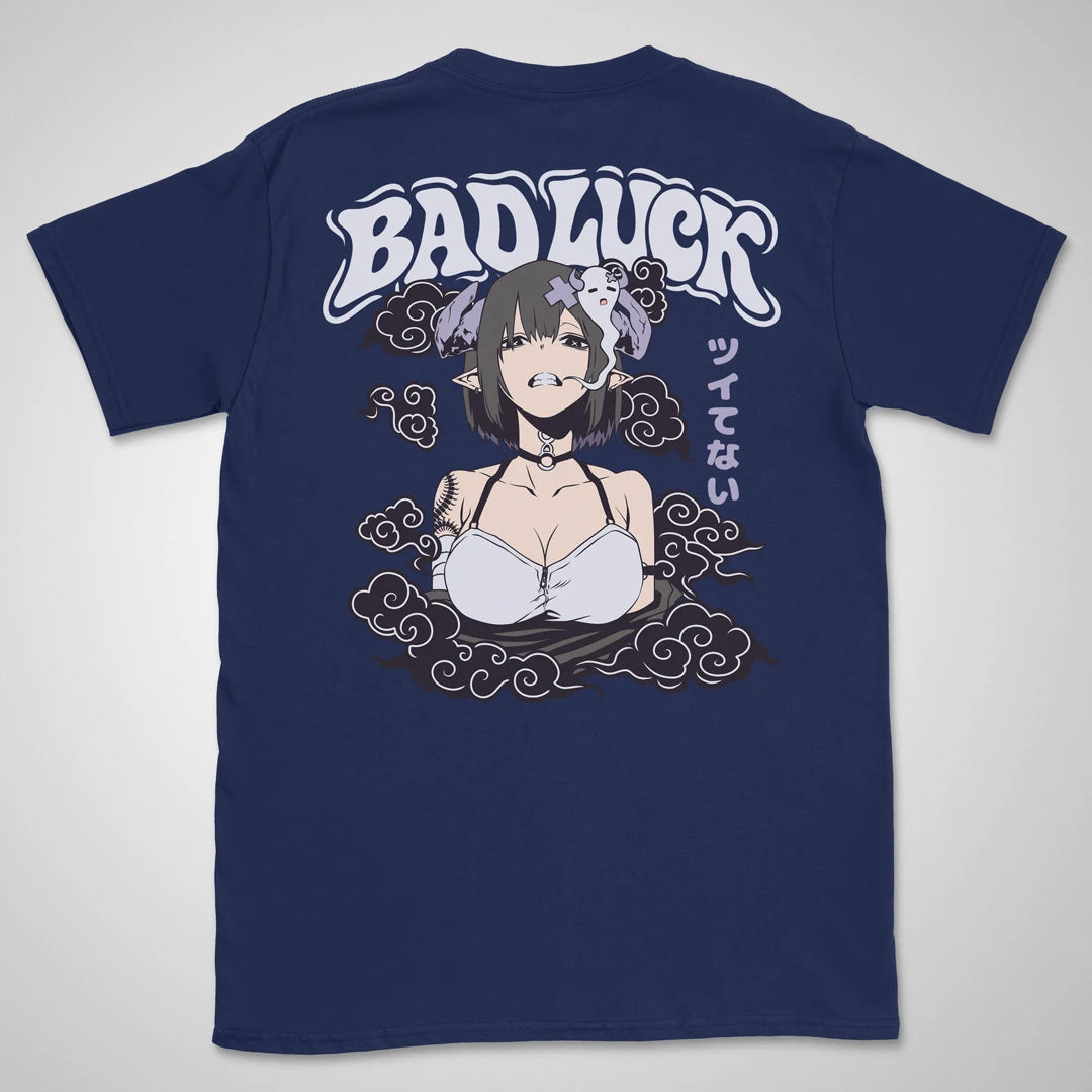 Bad Luck | back print ❀ T-shirt
