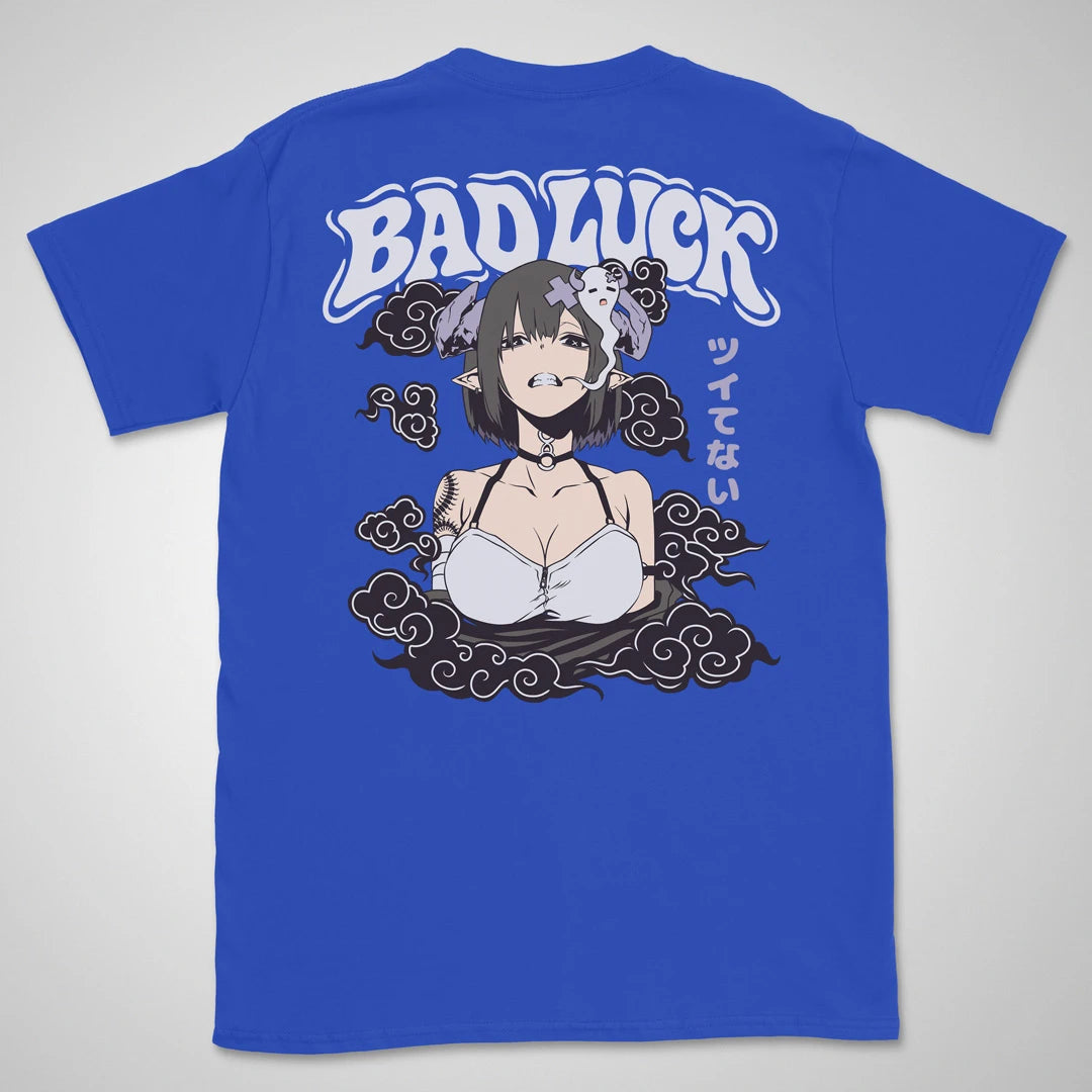 Bad Luck | back print ❀ T-shirt