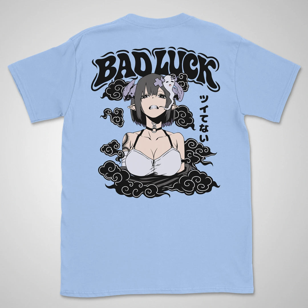 Bad Luck | back print ❀ T-shirt