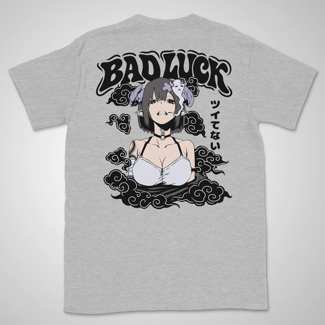Bad Luck | back print ❀ T-shirt
