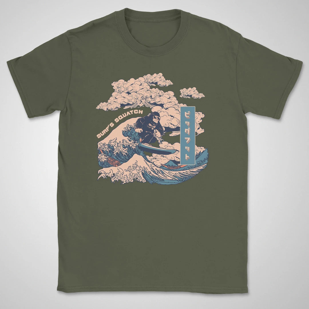Surf's Squatch ❀ T-shirt