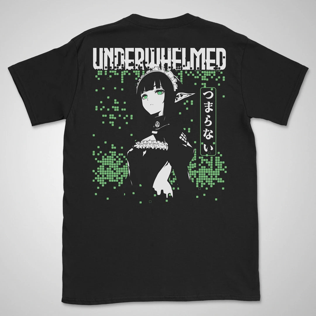 Underwhelmed | back print ❀ T-shirt