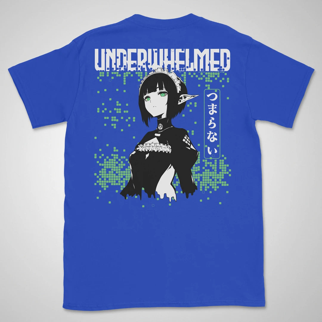 Underwhelmed | back print ❀ T-shirt