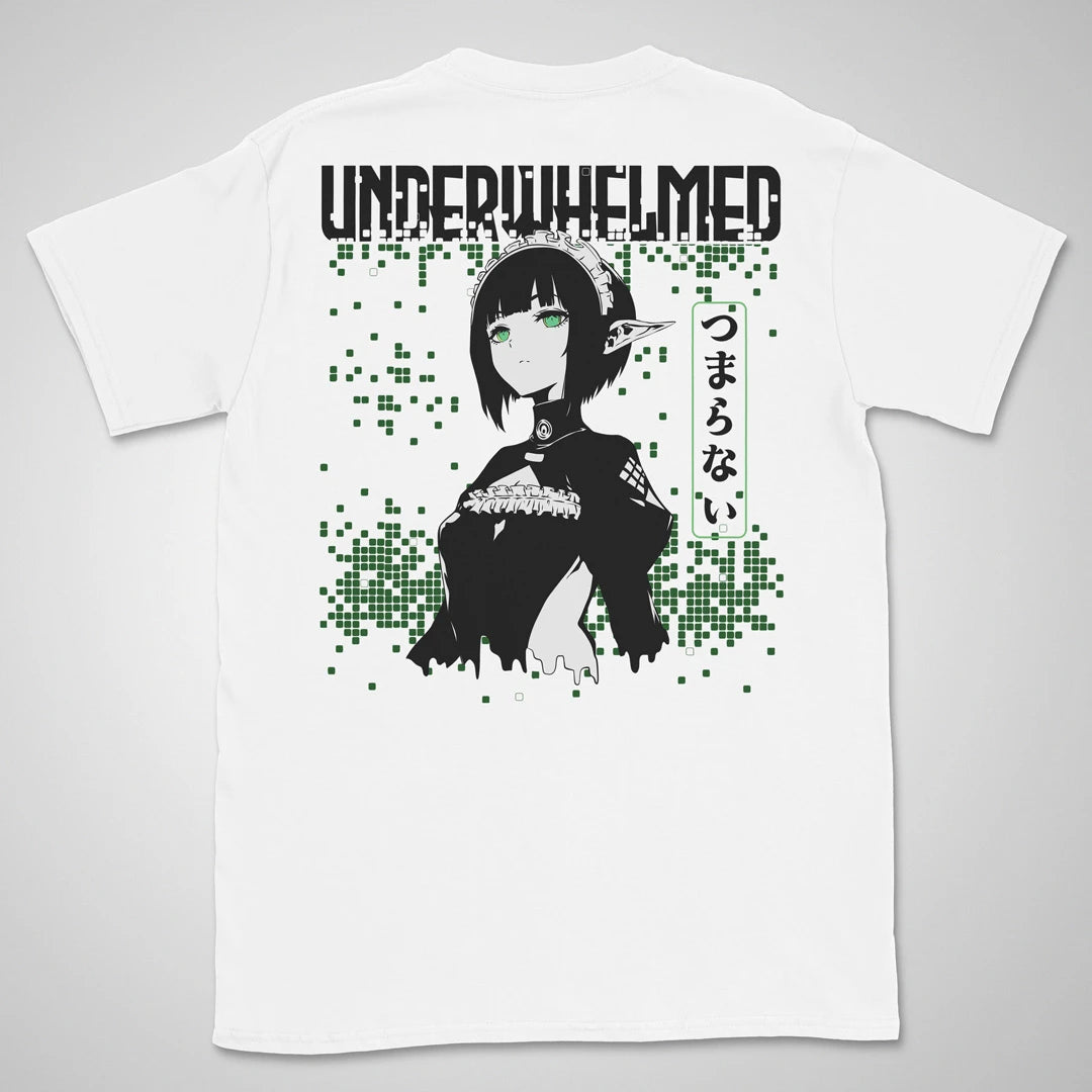 Underwhelmed | back print ❀ T-shirt