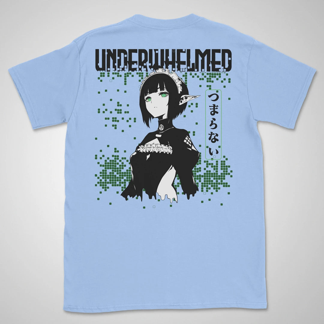 Underwhelmed | back print ❀ T-shirt