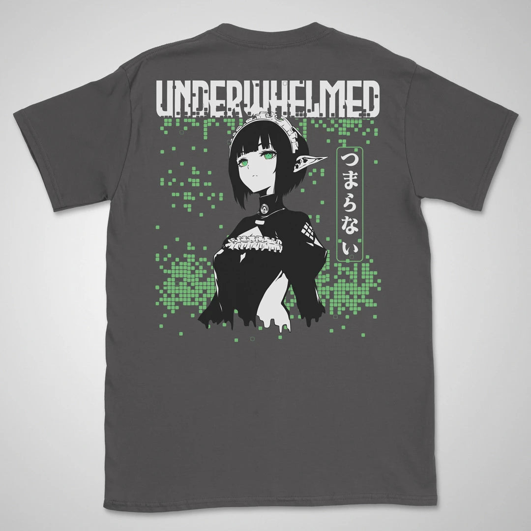 Underwhelmed | back print ❀ T-shirt