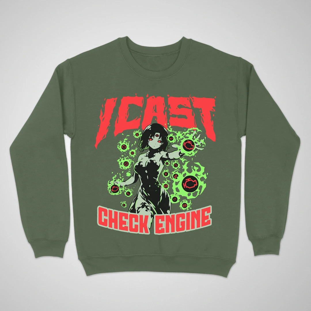 Check Engine ❀ Crewneck