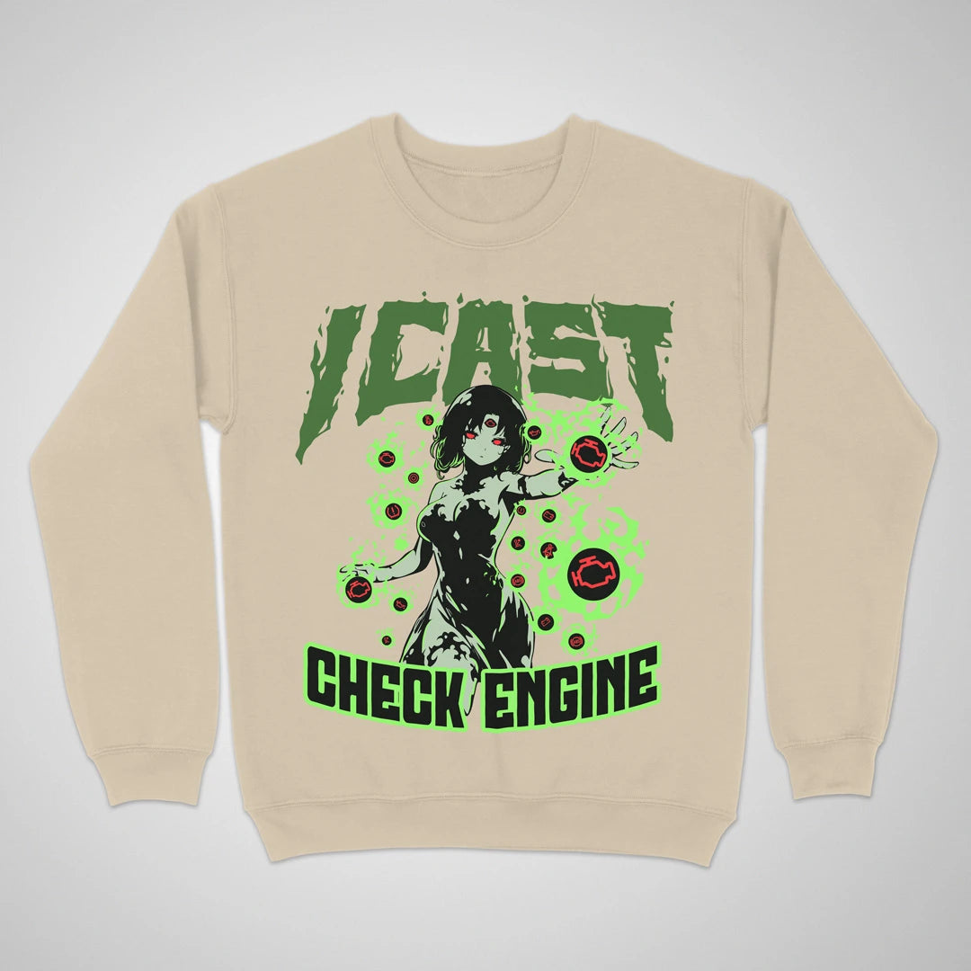 Check Engine ❀ Crewneck