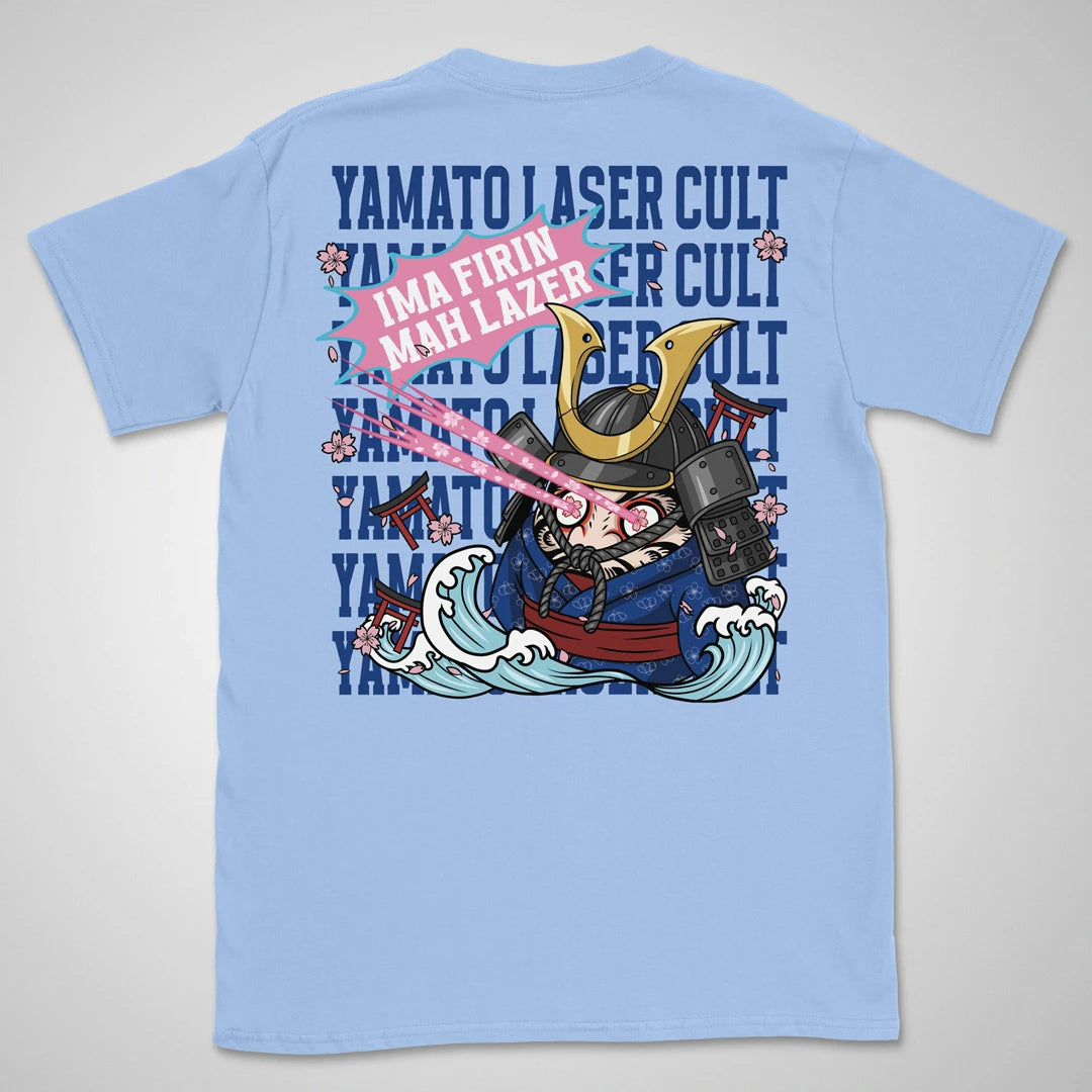 Yamato Laser Cult | back print ❀ T-shirt