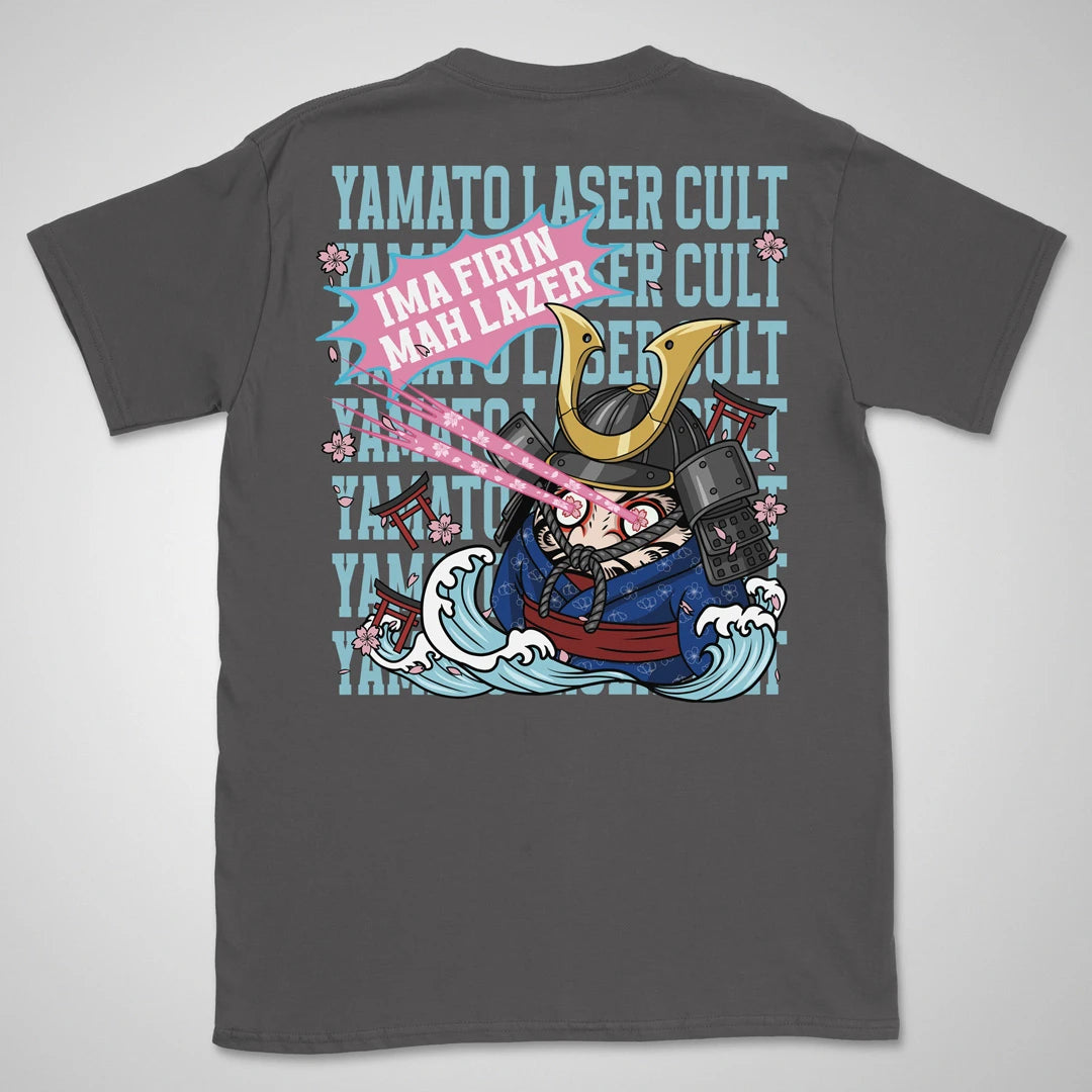 Yamato Laser Cult | back print ❀ T-shirt