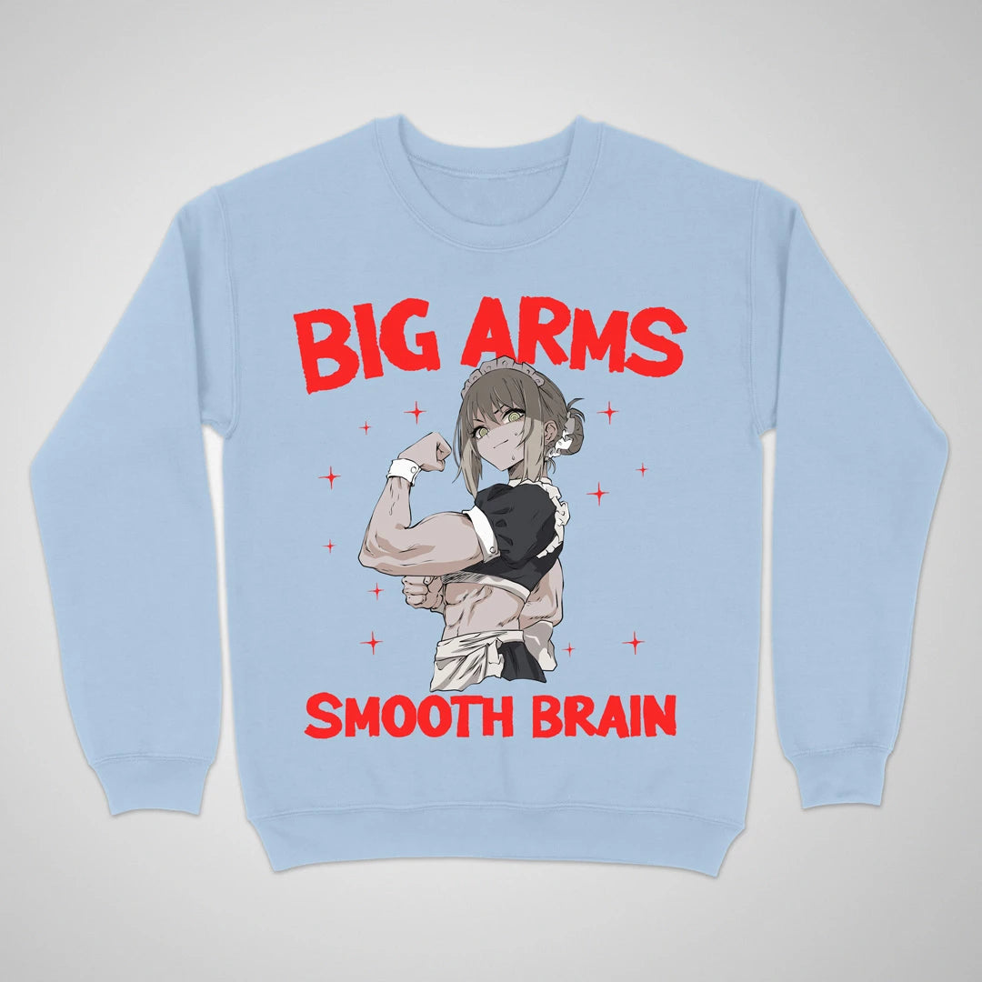 Smooth Brain ❀ Crewneck