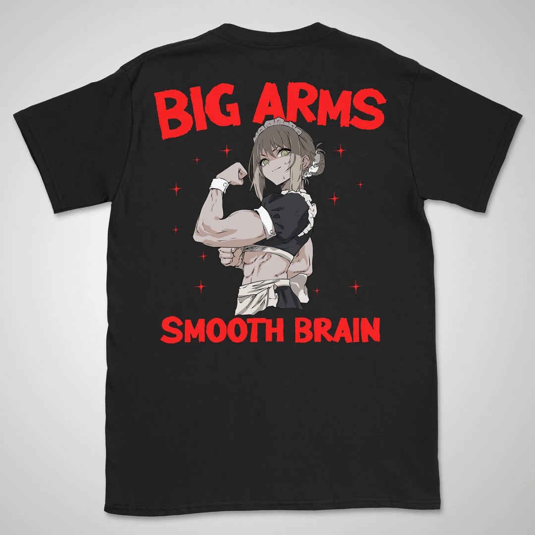 Smooth Brain | back print ❀ T-shirt