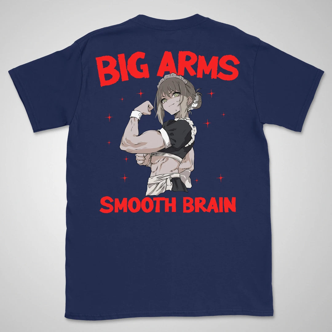 Smooth Brain | back print ❀ T-shirt