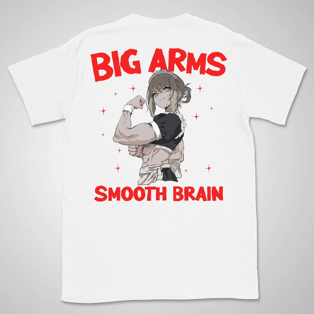 Smooth Brain | back print ❀ T-shirt