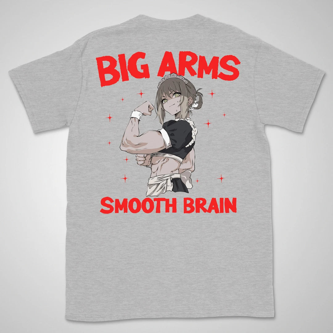 Smooth Brain | back print ❀ T-shirt