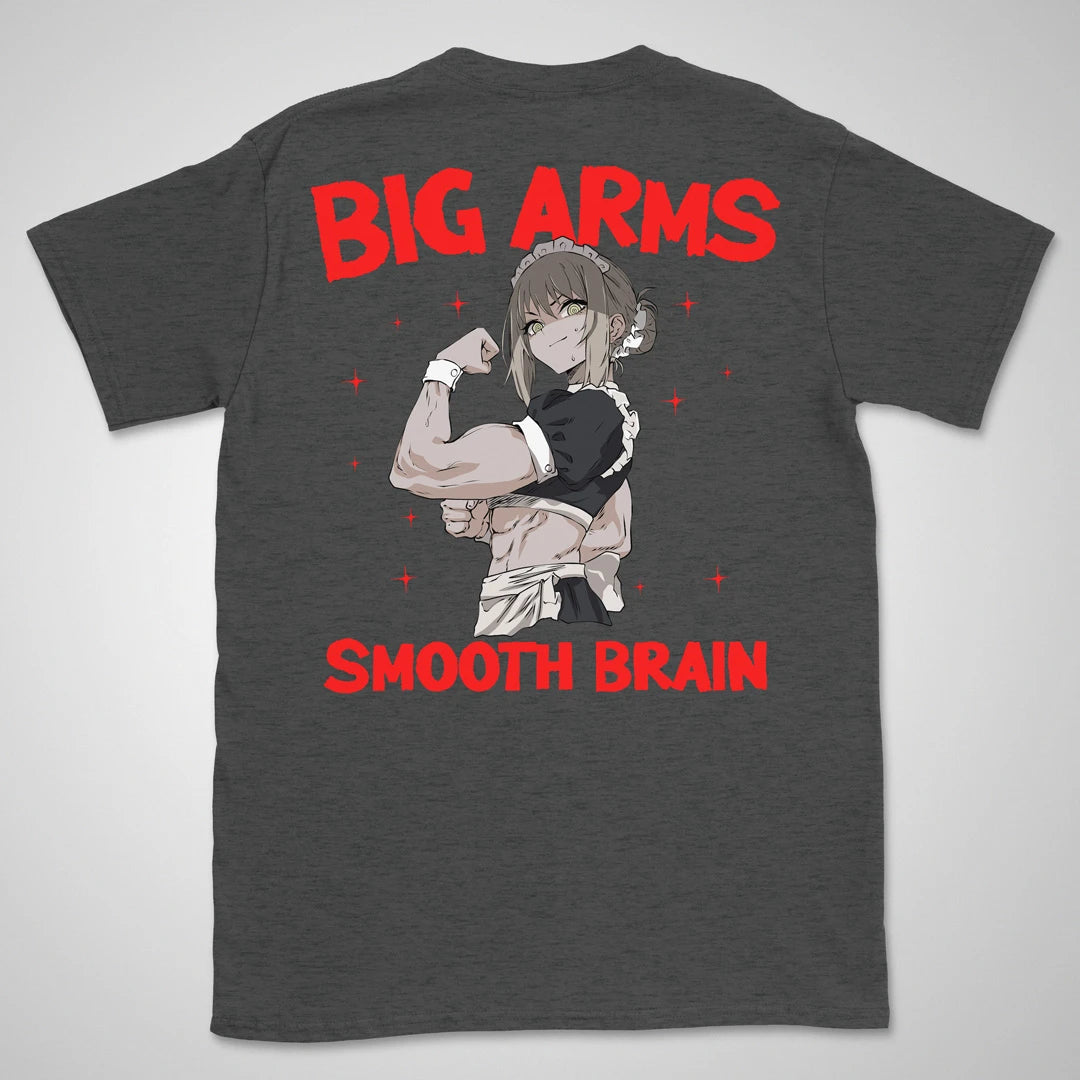 Smooth Brain | back print ❀ T-shirt