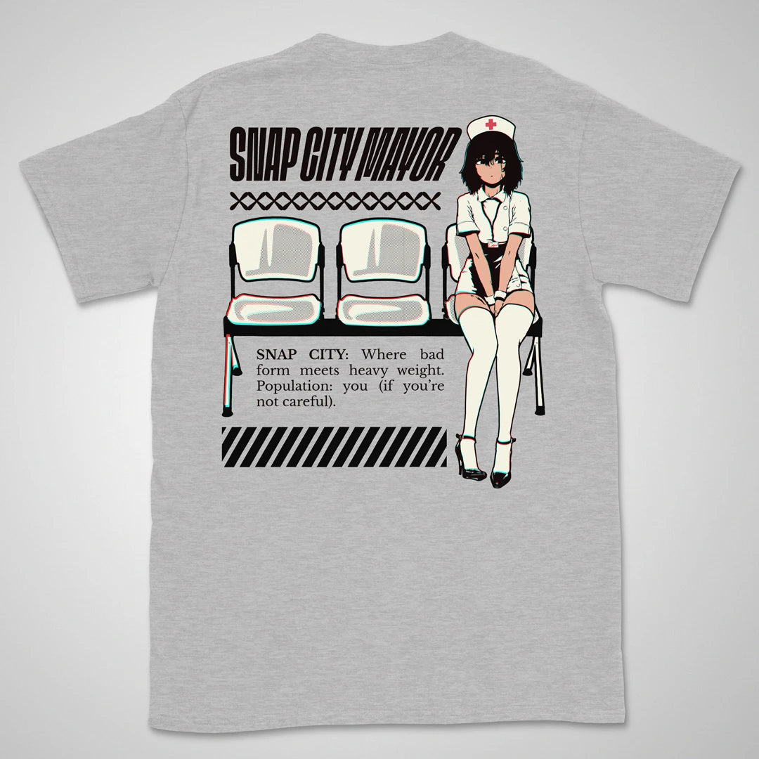 Snap City Major | back print ❀ T-shirt