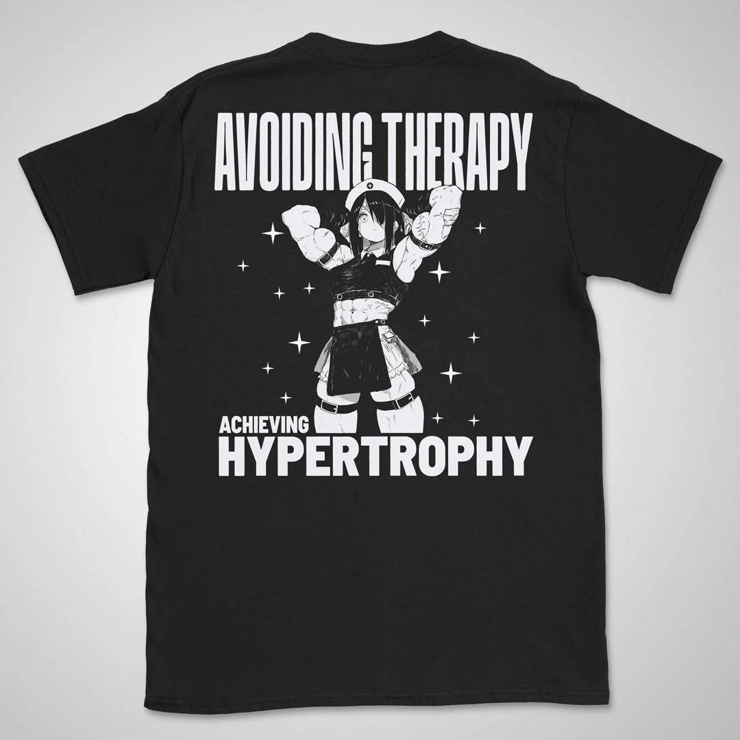 Avoiding Therapy | back print ❀ T-shirt