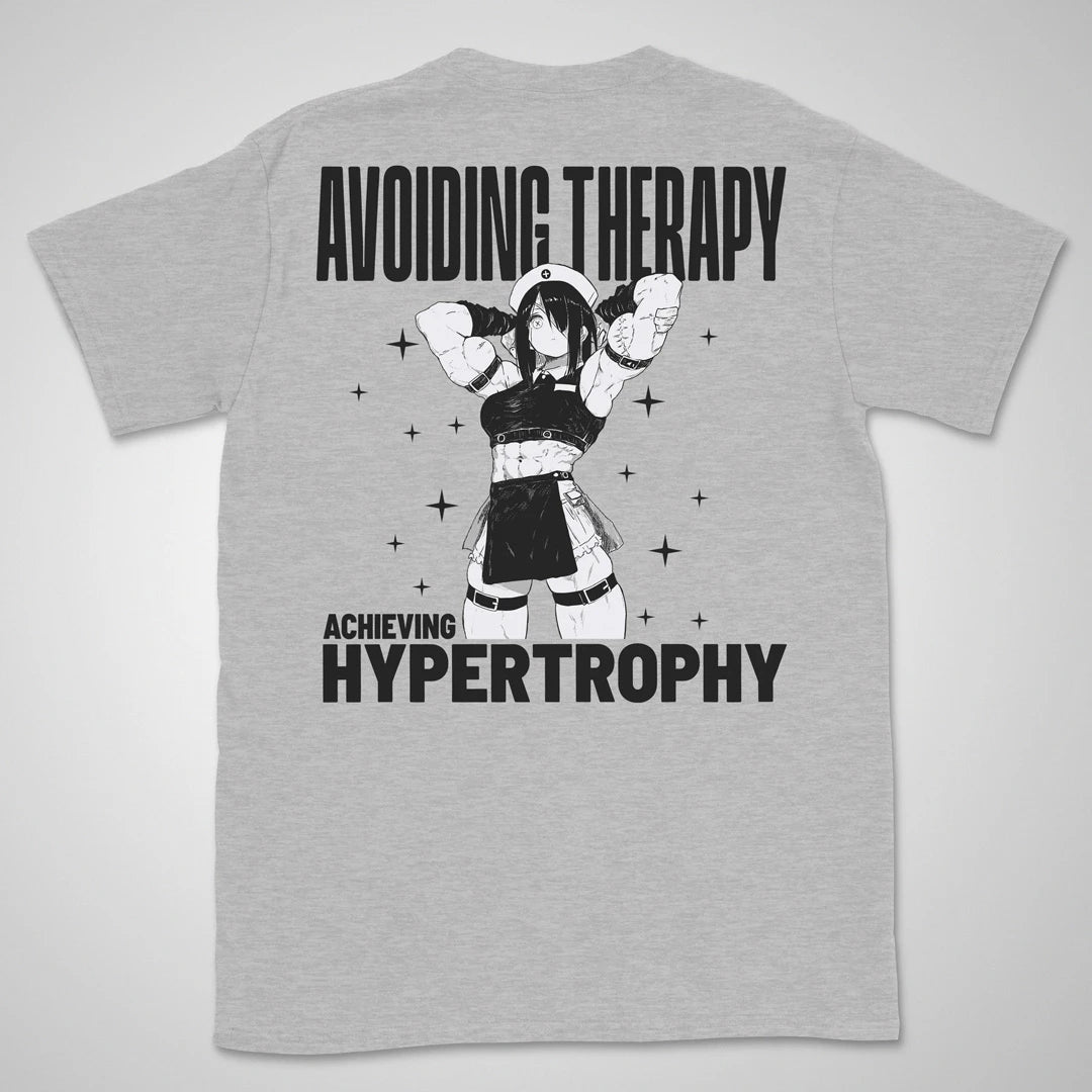 Avoiding Therapy | back print ❀ T-shirt