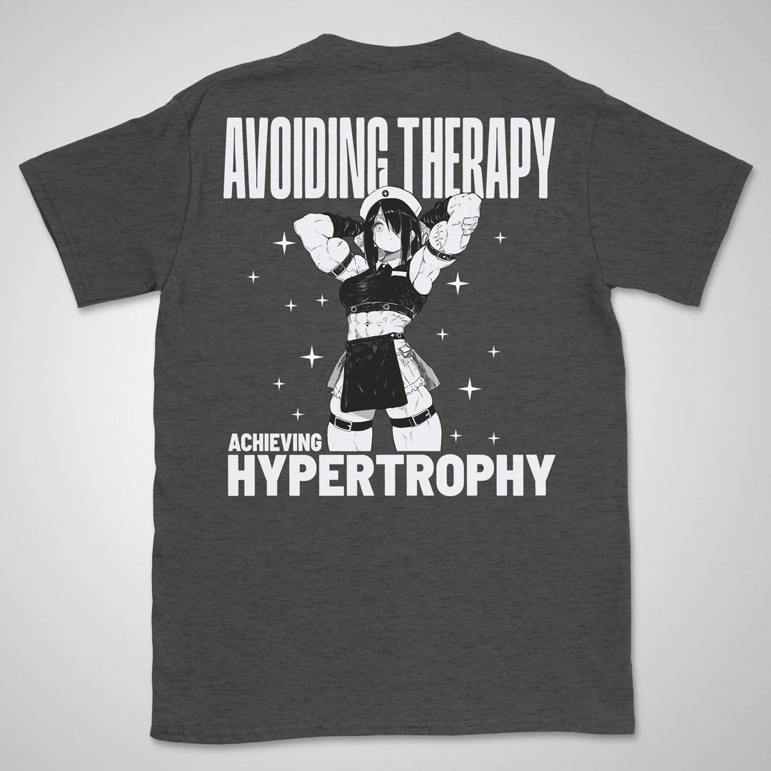 Avoiding Therapy | back print ❀ T-shirt