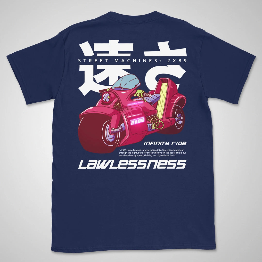 Street Machines | back print ❀ T-shirt