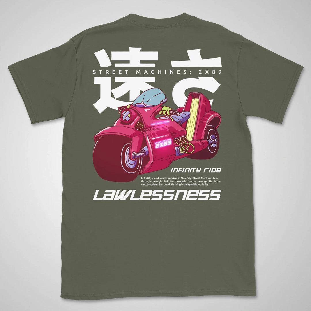 Street Machines | back print ❀ T-shirt