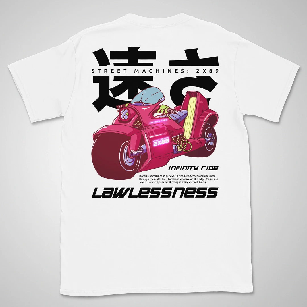 Street Machines | back print ❀ T-shirt
