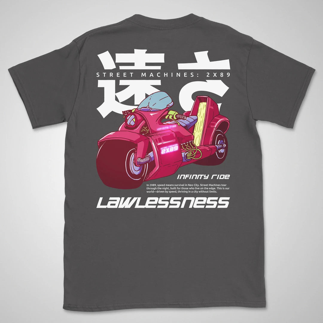 Street Machines | back print ❀ T-shirt