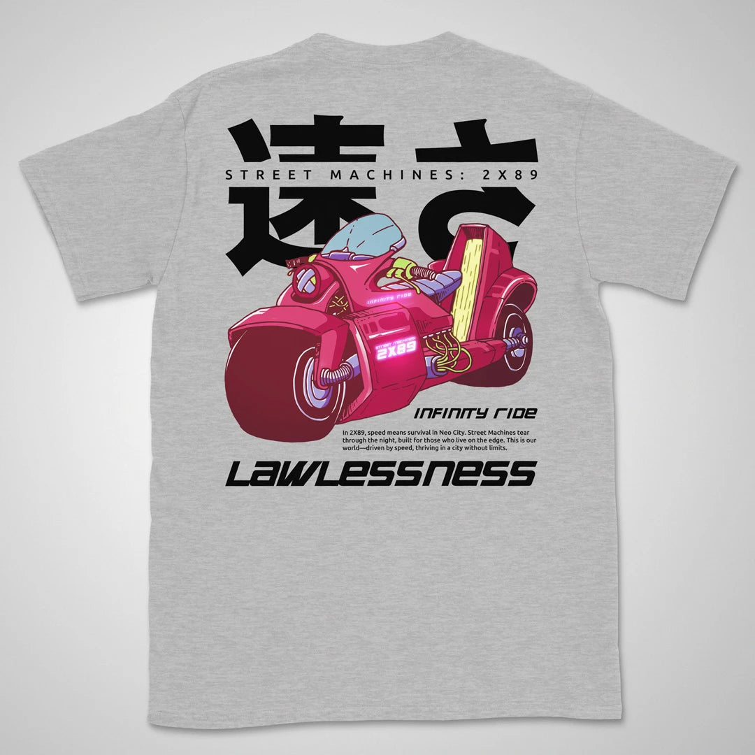 Street Machines | back print ❀ T-shirt