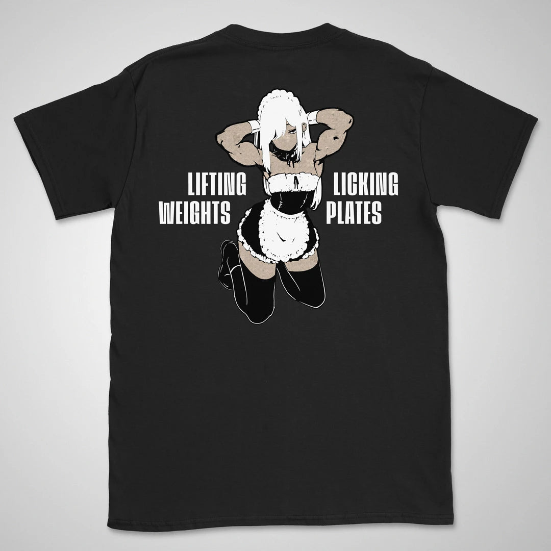 Licking Plates | back print ❀ T-shirt