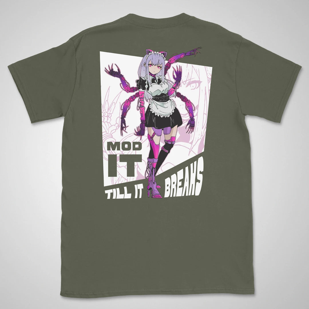 Mod It Til It Breaks Gen1 | back print ❀ T-shirt
