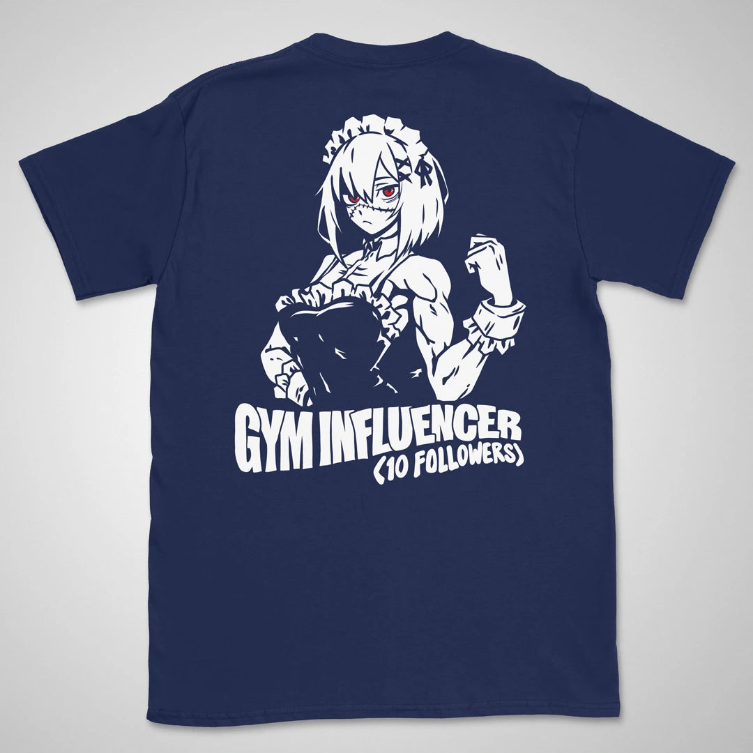 Gymfluencer | back print ❀ T-shirt