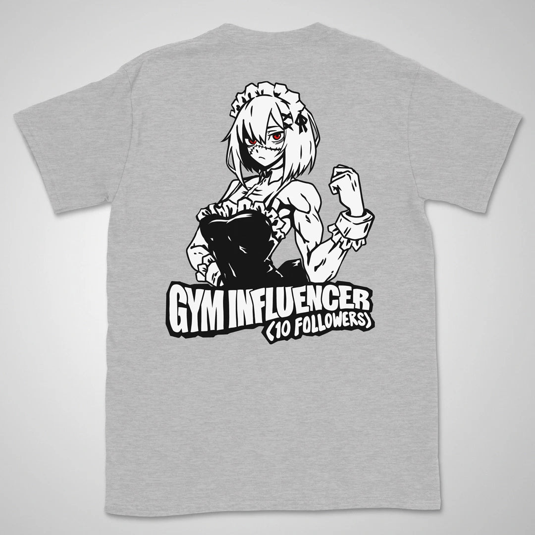 Gymfluencer | back print ❀ T-shirt