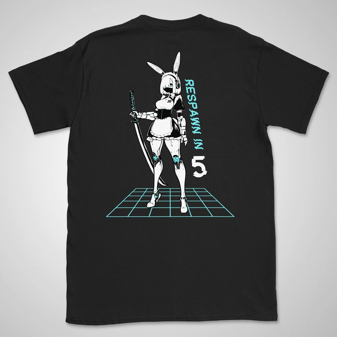Respawn In 5 | back print ❀ T-shirt