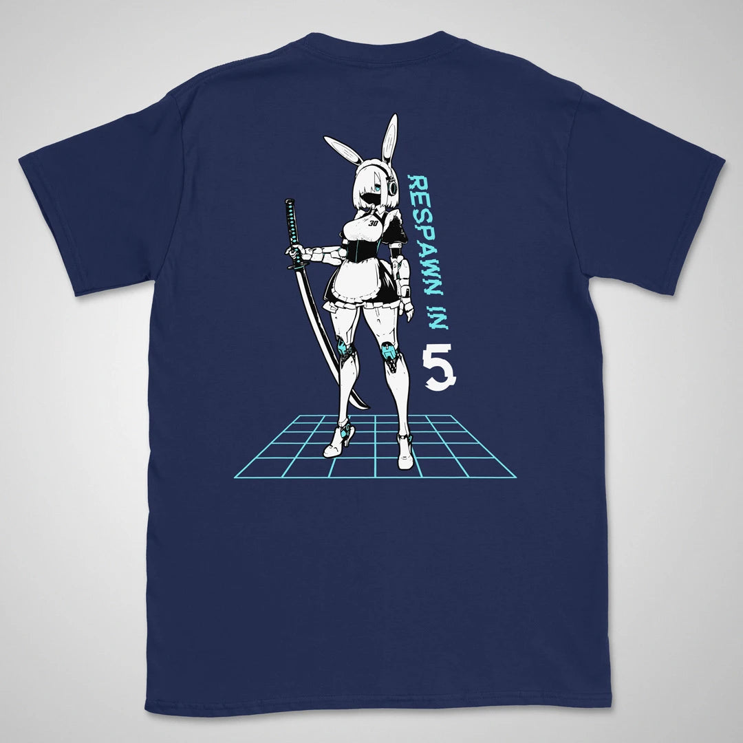 Respawn In 5 | back print ❀ T-shirt