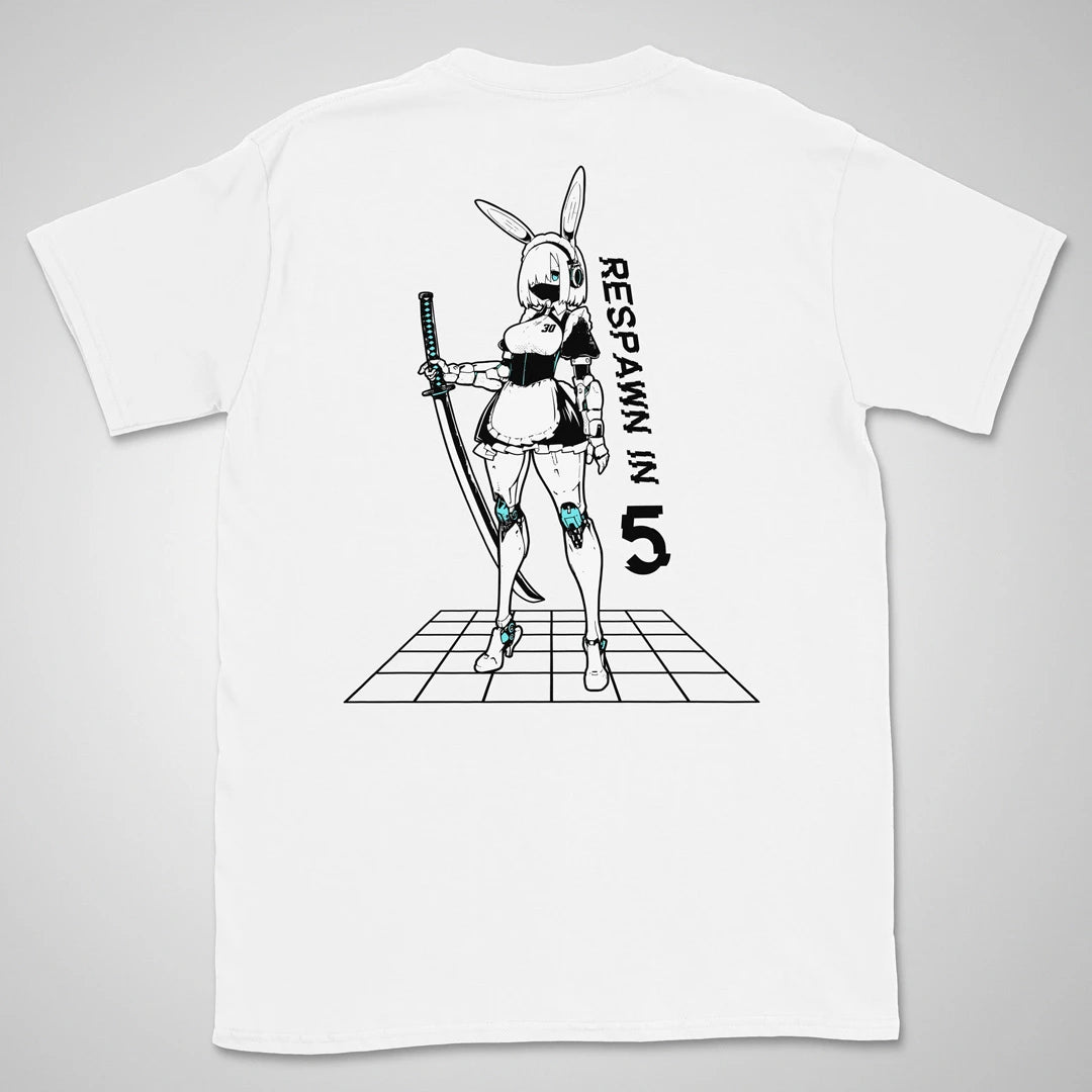 Respawn In 5 | back print ❀ T-shirt