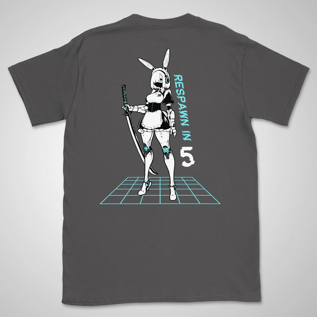 Respawn In 5 | back print ❀ T-shirt