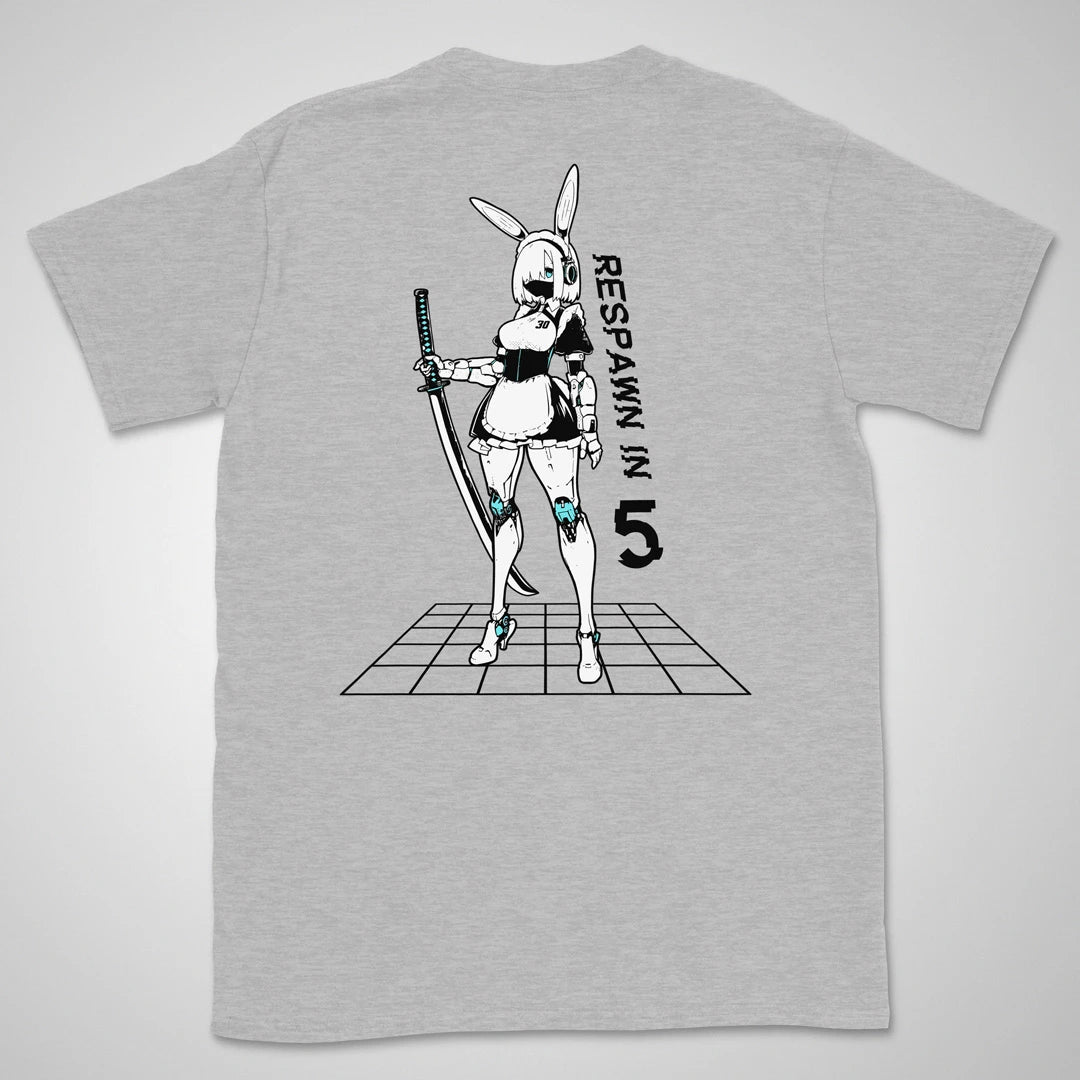 Respawn In 5 | back print ❀ T-shirt
