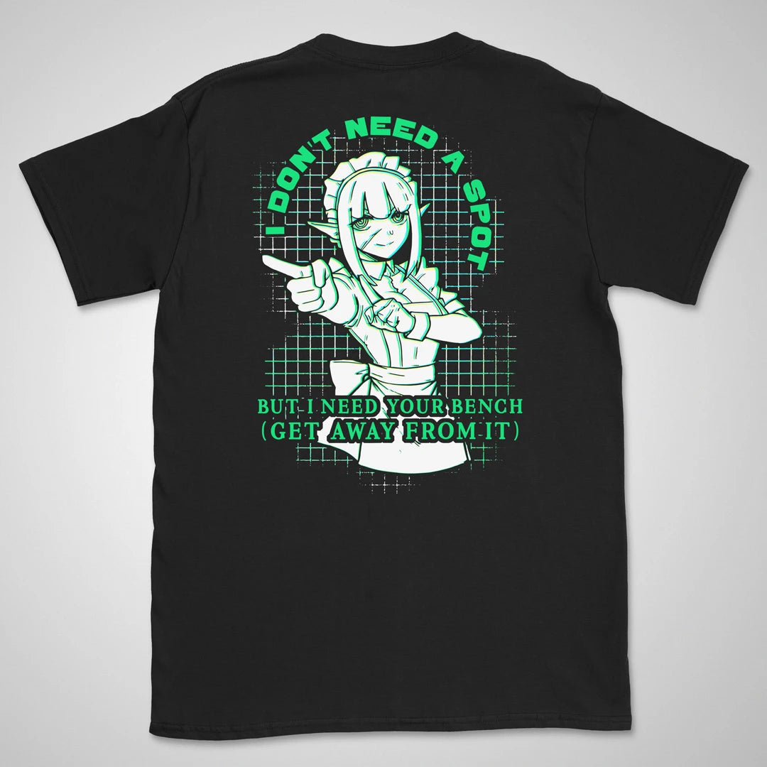 I Don't Need A Spot | back print ❀ T-shirt