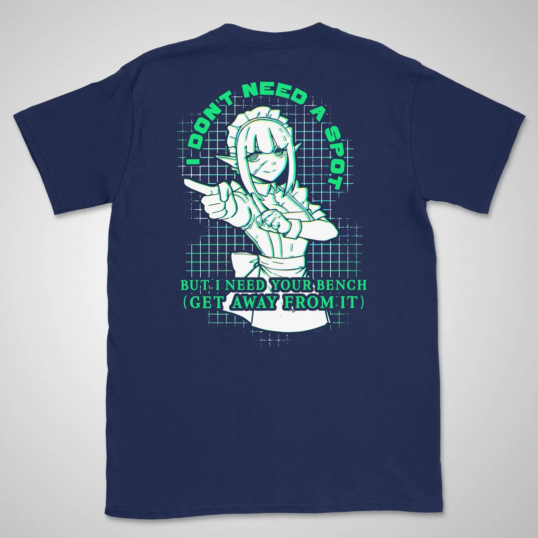 I Don't Need A Spot | back print ❀ T-shirt