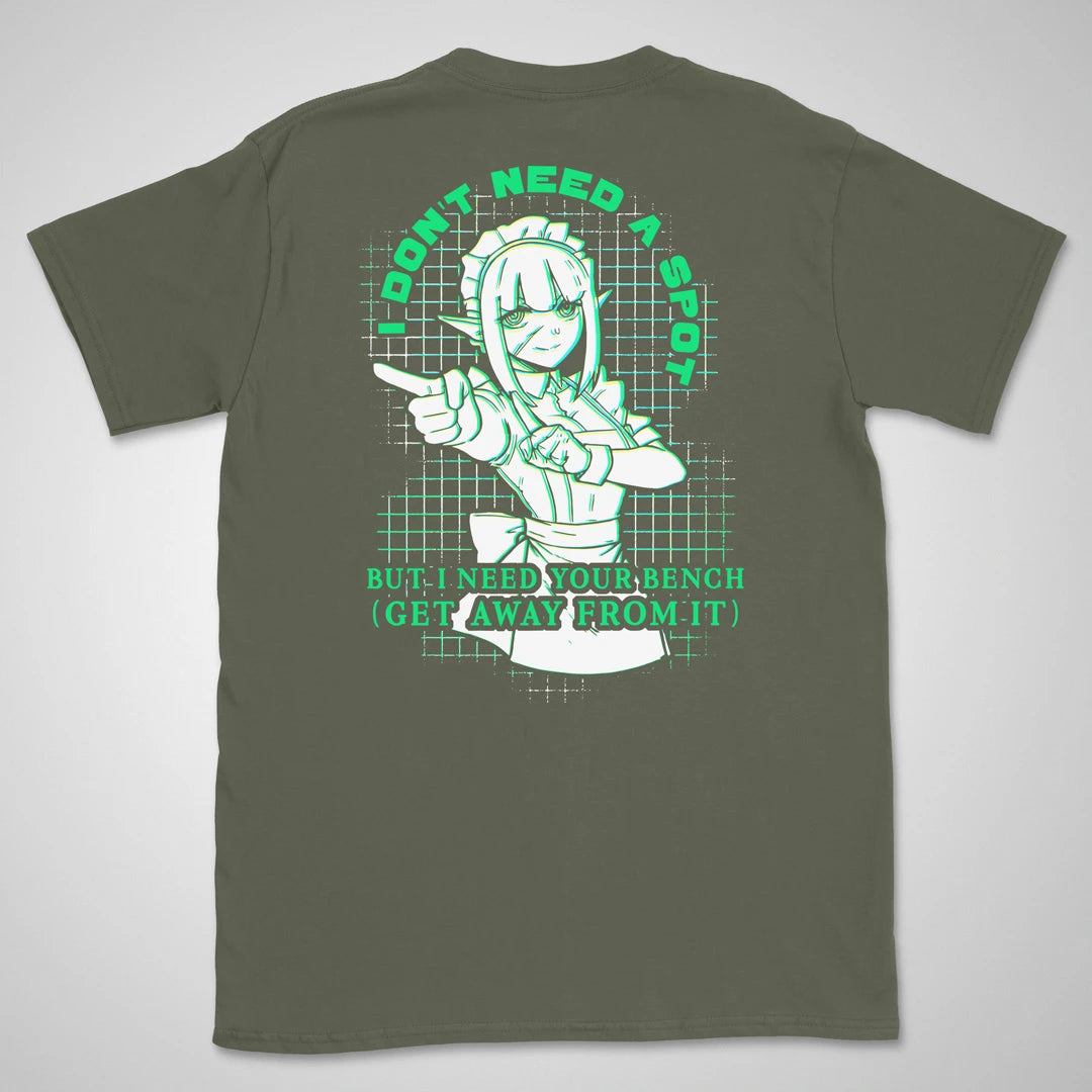 I Don't Need A Spot | back print ❀ T-shirt